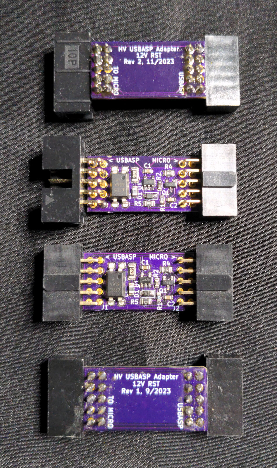 USBasp High-Voltage Serial Programming Adapter, view 2
